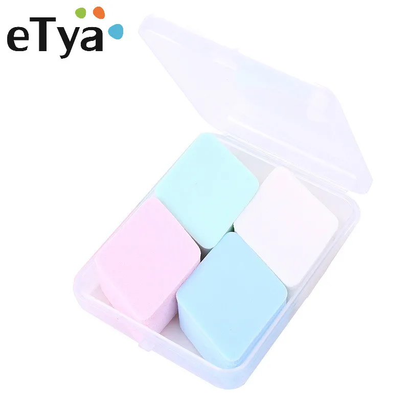 

4 Pieces Smooth Cosmetic Puff Soft Sponge Makeup Puff Flawless Foundation Makeup Sponge