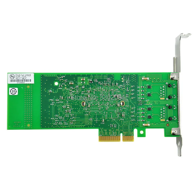 FANMI двухпортовый PCI-E X4 Gigabit Ethernet Сетевая карта 10/100/1000 Мбит/с LAN адаптер контроллер проводной 82576 EB/GB E1G42ET