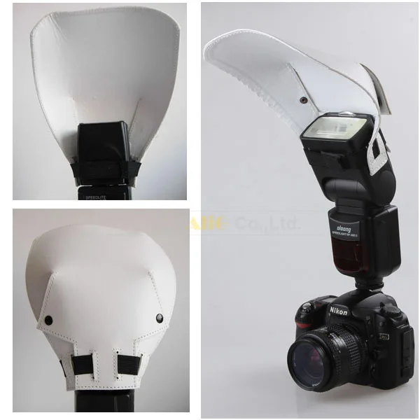Camera Flash Light Diffuser Softbox Soft Box White Reflection For 580exii 580ex 550ex 600ex