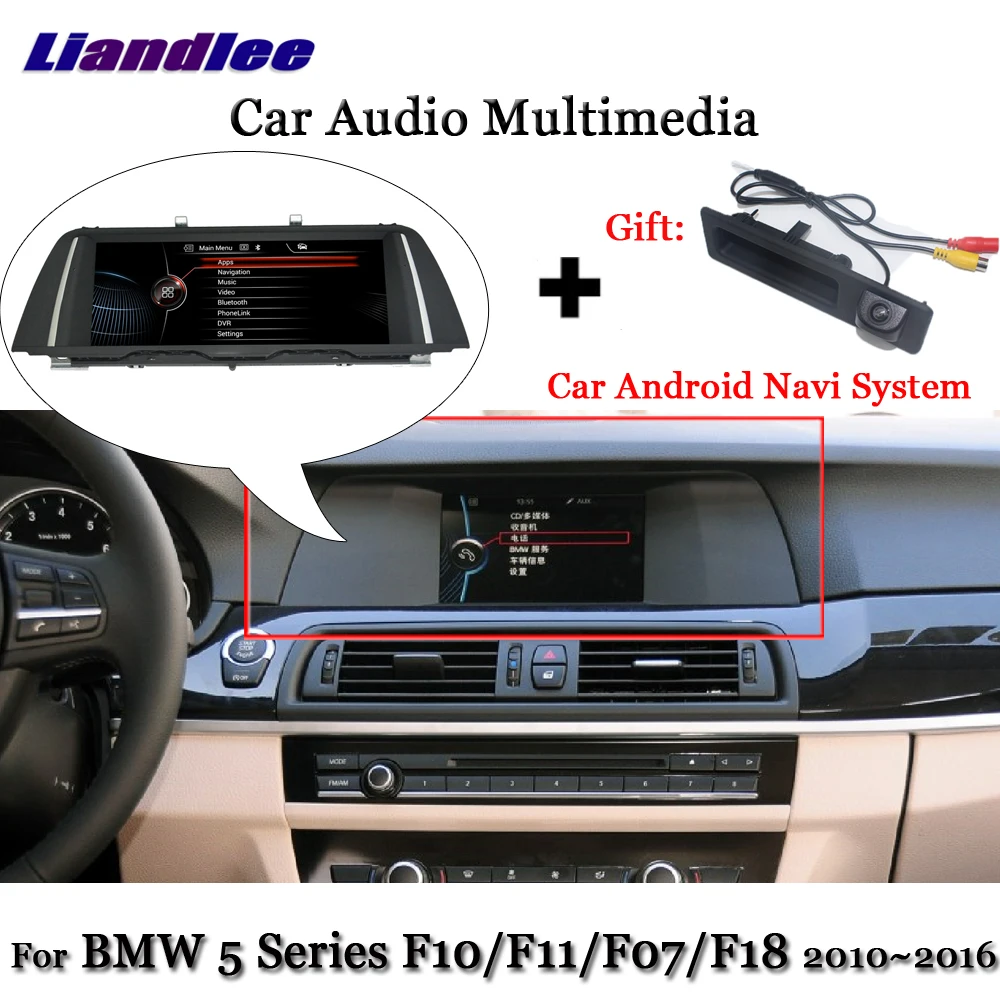 Liandlee Android для BMW 5 серии F10 F11 F07 F18 2010~ стерео радио ТВ Carplay камера BT AUX gps Navi навигация Мультимедиа