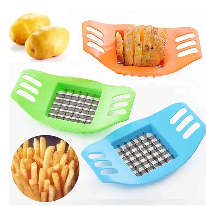 

Stainless Steel Potato Cutter Slicer Chopper Kitchen Cooking Tools Gadgets