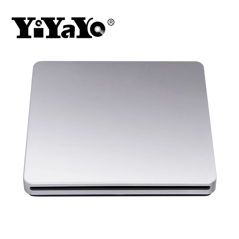 YiYaYo DVD RW ГОРЕЛКА Внешний привод USB 3 0 CD/ ROM плеер слот в чтение писатель супер тонкий