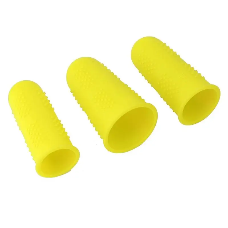 3/5pcs Silicone Finger Caps Anti-slip Hot Glue Gun Finger cover Protector for High Temperature Resistant Anti-scalding