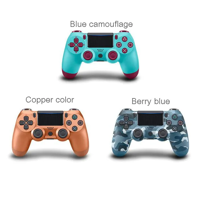 

Best SixAxis PS4 Gamepad ps4 wireless Bluetooth game controller ps4 Bluetooth 4.0 Lights Bar Polymer battery