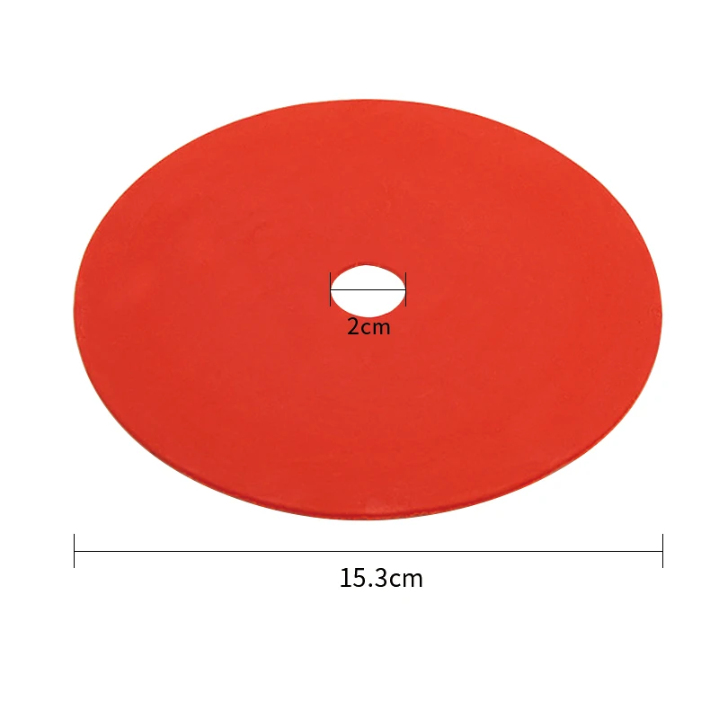3 шт./лот Спорт Футбол Обучение препятствия Спорт на открытом воздухе мягкая скорость поезд футбольный знак диск