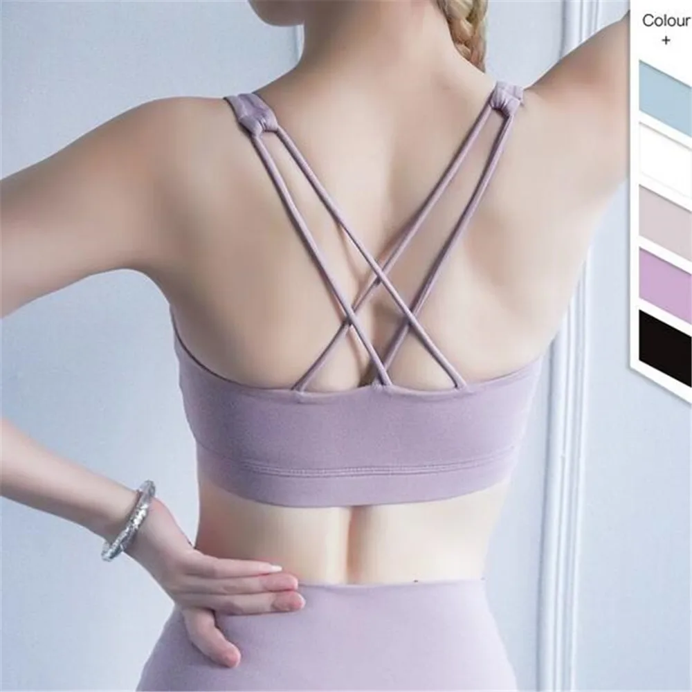 

NEW Breathable Sport Bra Fitness Top Shockproof Women Female Running Gym Fitness Yoga Sports Underwear