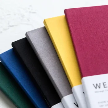 

Weekly plan 2019 2020 Planner Annual Journal Cloth A6 Notebook Daily Organizer Agenda School Office Travel Schedule Stationary