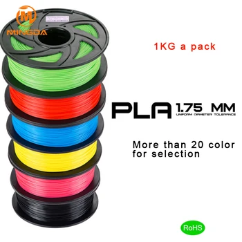 

Pla Filament 1.75 1Kg For 3D Printer Materials Plastic No Block Multi-Color Pla 1Kg Filaments Suppliers Pla-22