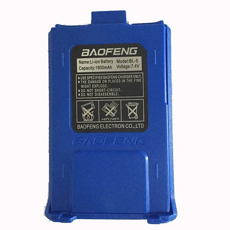 Original bao feng cb radio parts baofeng uv-5r accessories for 5RA 5RE 5r baofeng battery 2 walkie talkie li-ion battery 1800mah (7)