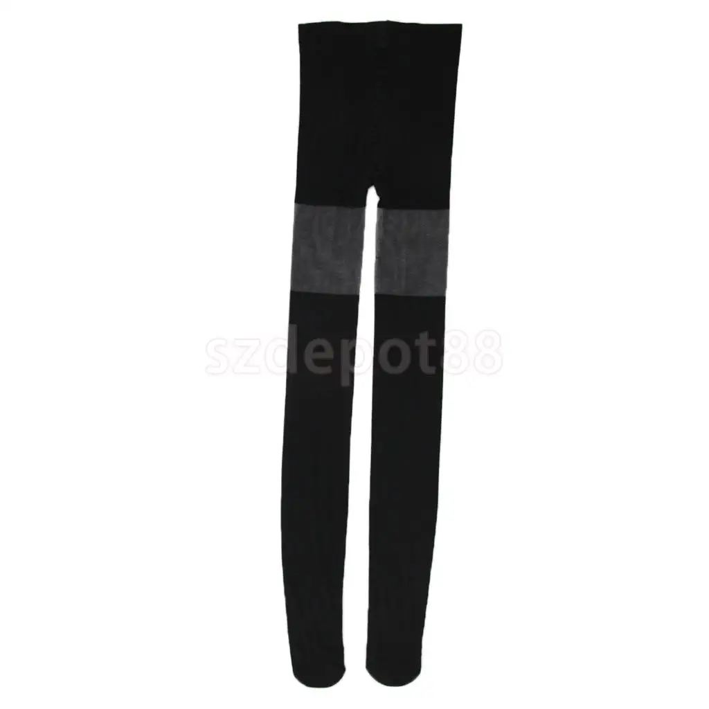 Women Lady Fashionable Sheer Tights Geometric Polka Dot Floral Patterned Elastic Pantyhose Long Stockings