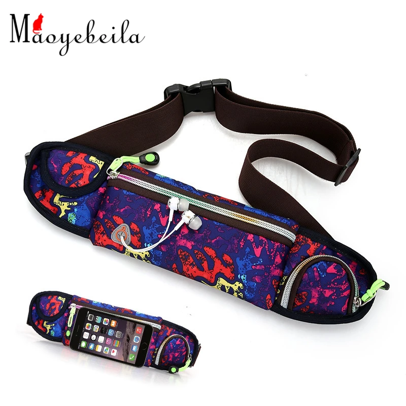 

The Waist Bag Of Men And Women Close-Fitting Security 5.5 Inches Mobile Phone Outdoor Leisure Sports Nylon Bag