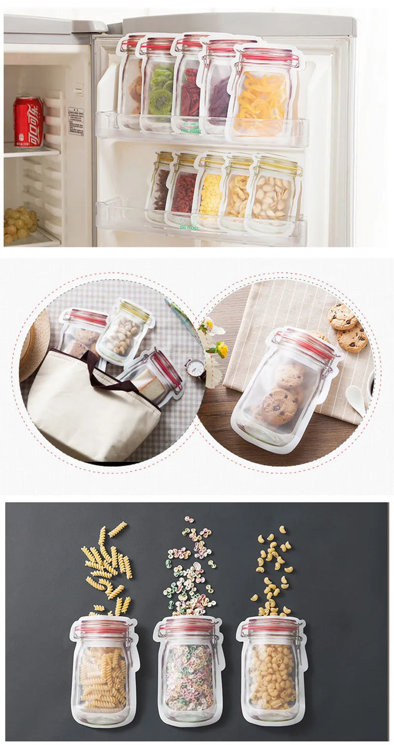 QuickDone-3or4-PCS-Mason-Bottle-Zip-Lock-Food-Snack-Tea-Candy-Cookie-Baking-Bag-Packing-Retail-Craft-Bag-Storage-Packing-Bag-KC1631 (6)
