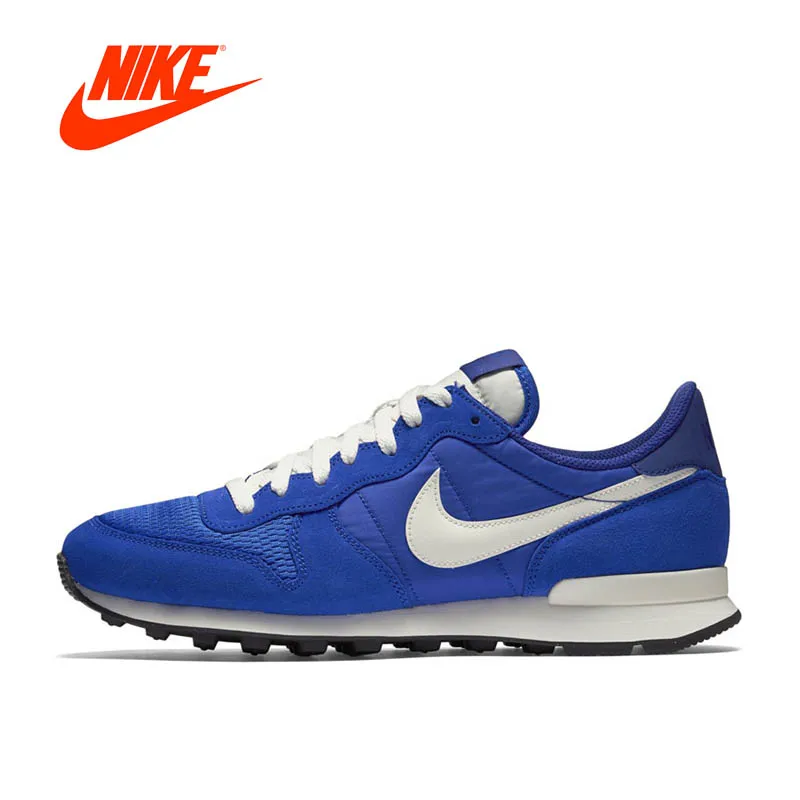 

Original New Arrival Official Nike CORTEZ Men's Breathable Skateboarding Blue Shoes Sneakers