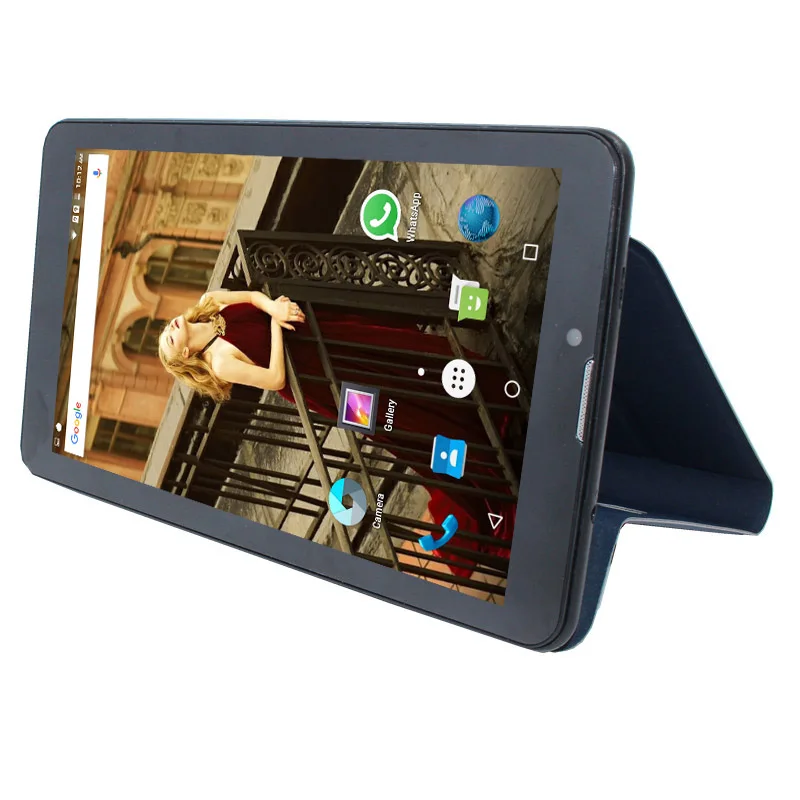 

Gift Flip Case 7inch 3G Phone call tablet pc SC7731 1GB+8GB Quad core Android 6.0 WCDMA GSM C723