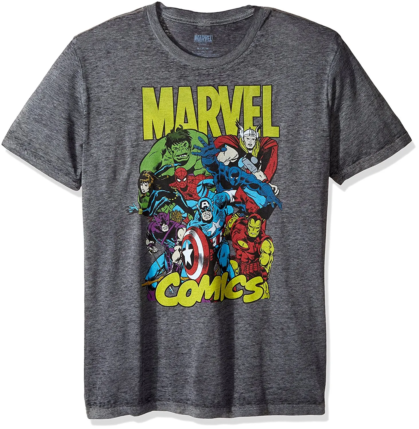 Мужская Футболка Gildan Spider-Man captain america Hulk Team up | одежда