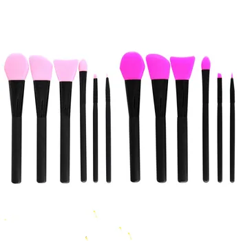 

10 packs of 6pcs makeup brushes silicone mask soft brush red pink large spot