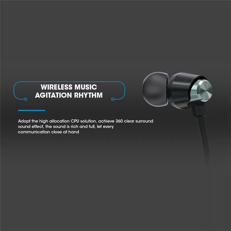 Multifunction Bluetooth Sports Earphone Multi-Purpose Plug-In card Neck-Mounted HWS680 Bluetooth V4.2+EDR Headset 40MR2019