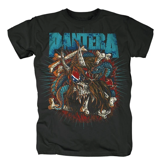 

Bloodhoof Free Shipping PANTERA VULGAR DISPLAY OF POWER MUSIC METAL ROCK BAND T- SHIRT Asian Size