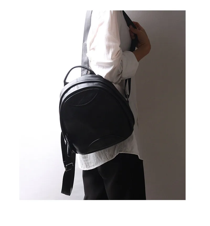 mochila de couro das senhoras de couro