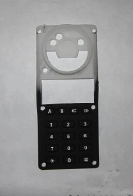 2xDigital Number Keys Keypad Button Rubber For Kenwood TK385 TK480 Radio Repair | Мобильные телефоны и аксессуары