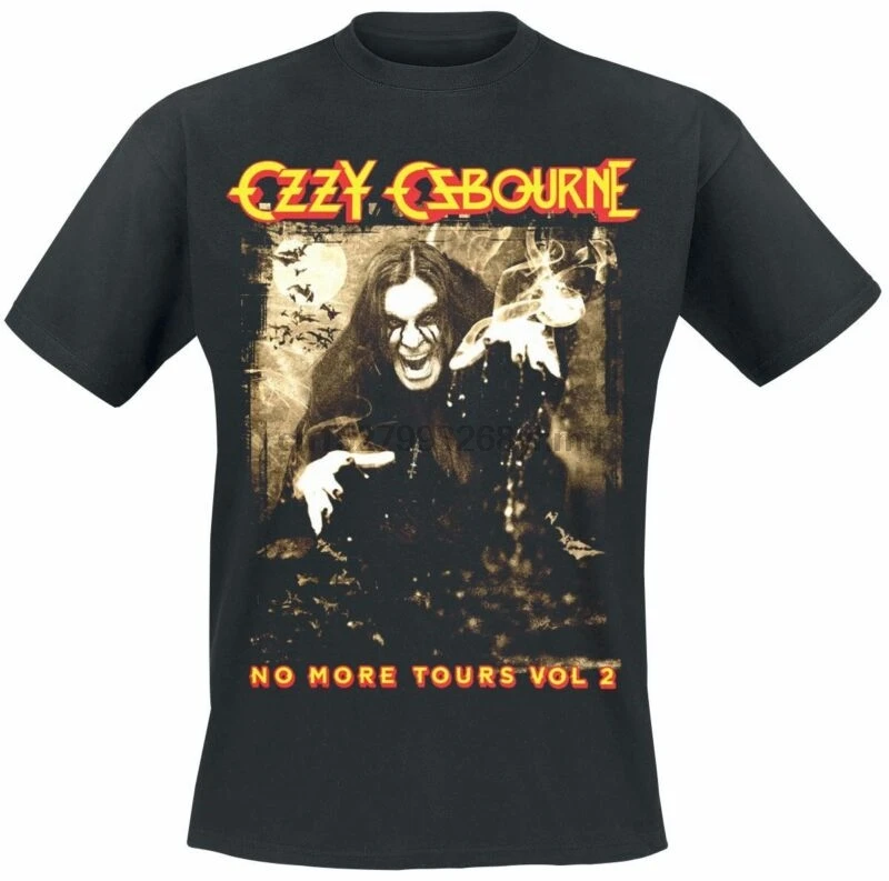 T-Shirt Vintage 1986 Ozzy Osbourne The Ultimate Sin Tour 80s Black Sabath Unisex