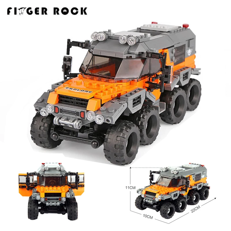 XingBao 03027 Car Series The All Terrain Vehicle Building Blocks Model With Figures Toys LegoINGLYs Technic Figures Boys Gift