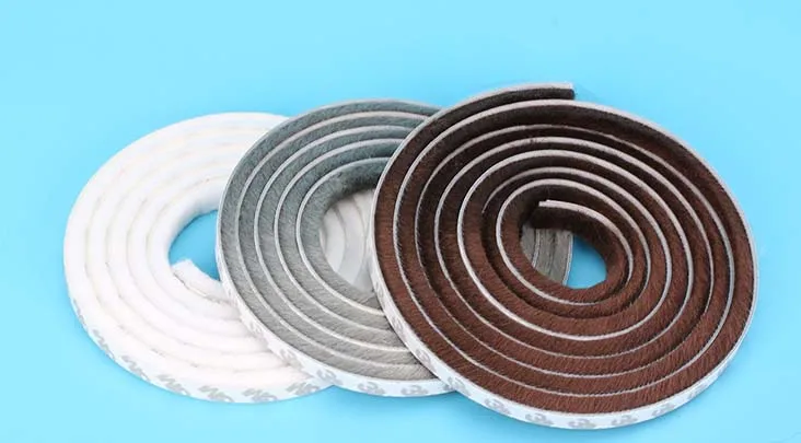 

Sealing Strips 7x8 mm Wool Pile Door window the slime bar sliding door anti-wind protection against wind insulation stitching