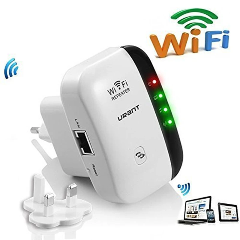 300Mbps Wireless Wifi Repeater Network Routers Expander Signal Booster Extender