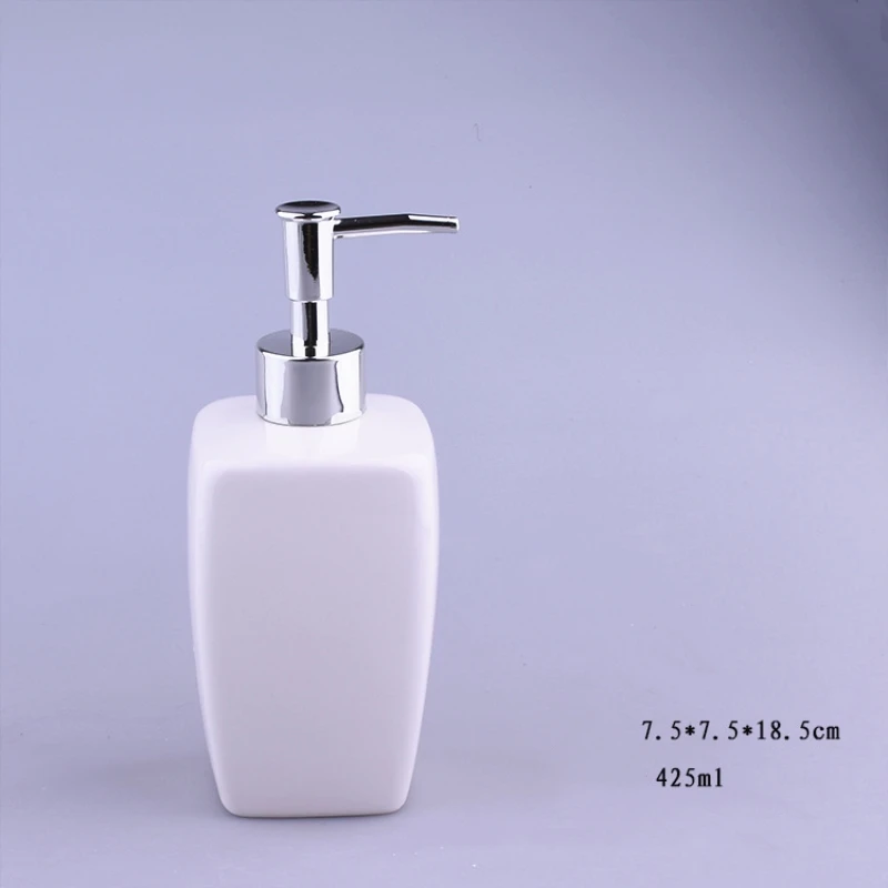 2 шт./компл. Керамика для дезинфицирующего средства для рук суб-бутылка шампуня отель лосьон шампунь Ванная комната дозатор для жидкого мыла