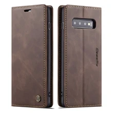 Винтажный кожаный чехол для samsung Galaxy S10, S9, S8 Plus, S7 Edge, S10E, роскошный магнит, авто флип, чехол-бумажник, чехол для samsung S10, 5G
