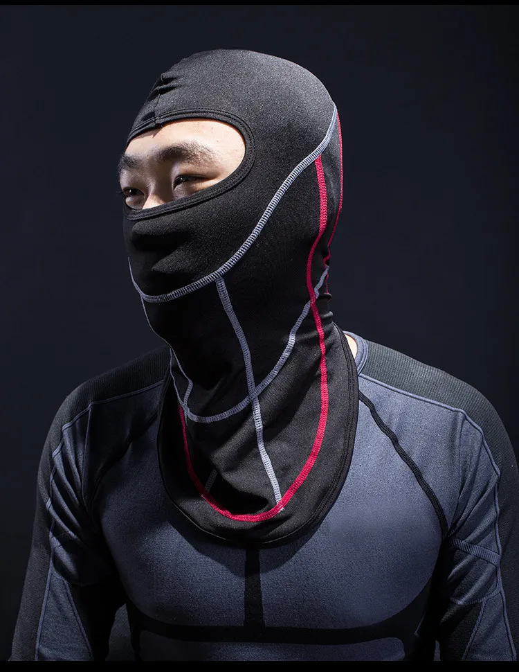 Новинка, Всесезонная дышащая маска для защиты лица от пота, мотоциклетный велосипедный шарф для использования внутри шлема