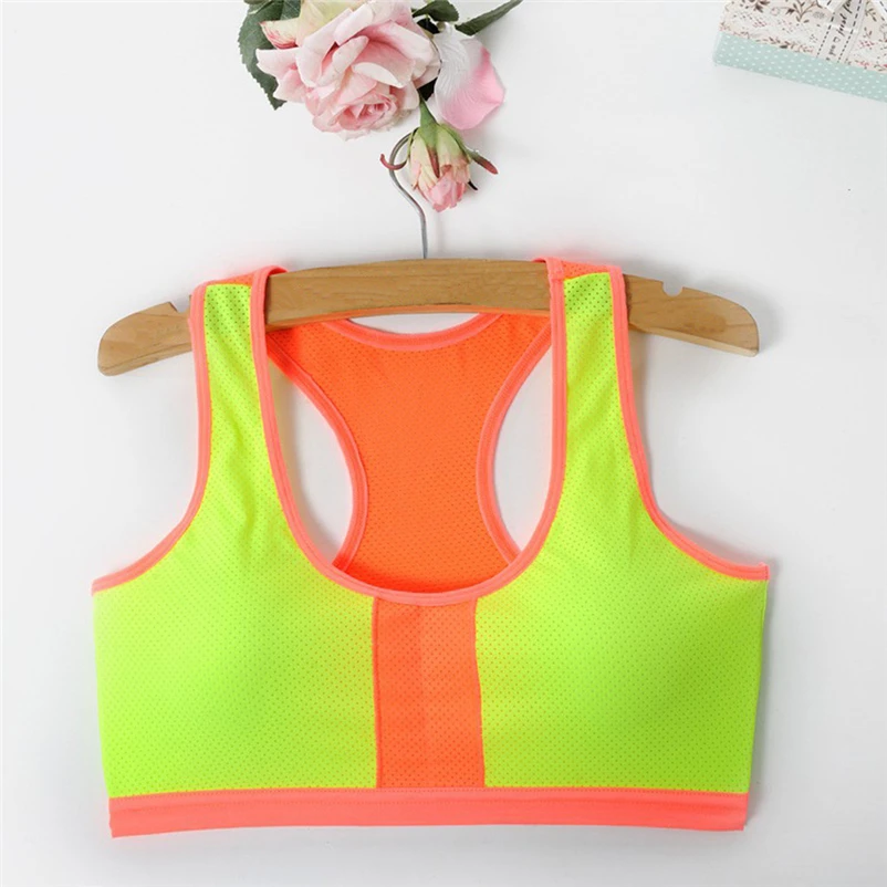 Push Up Sports Bras for Fitness Yoga Running Padded Tank Top Athletic Vest Underwear Shockproof Strappy Bra Top #FS#4JU20 (33)