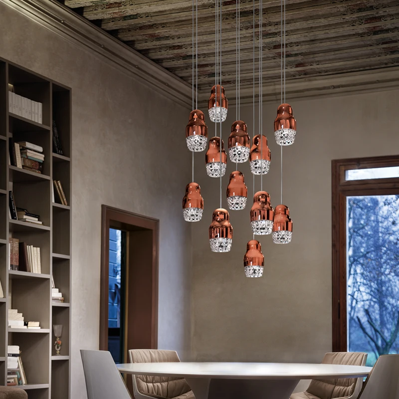 

Fedora 12/ 24 Pendant Light Suspension Lamp from AXO Lighting for Living Dining Room Hanging Lamp