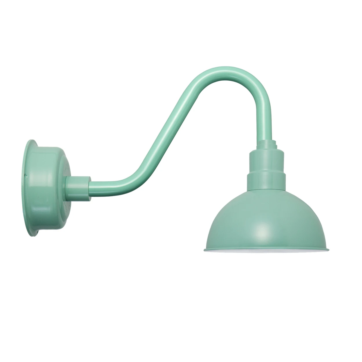 8 Vintage Blackspot LED Barn Light in Jade