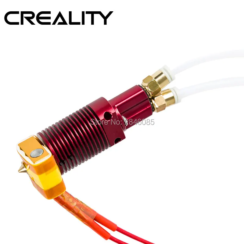 تجميعها الطارد الساخن النهاية كيت ل CREALITY 3D طابعة CR-X ثنائي اللون الطباعة فوهة طابعة الألومنيوم التدفئة كتلة تجميعها الطارد الساخن النهاية كيت ل CREALITY 3D طابعة CR-X ثنائي اللون الطباعة فوهة طابعة الألومنيوم التدفئة كتلة