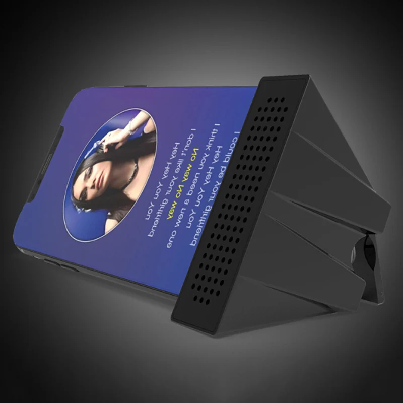 

New Portable Desktop Mobile Sound Amplifier Holder Cell Phone Holder For Smart Phones