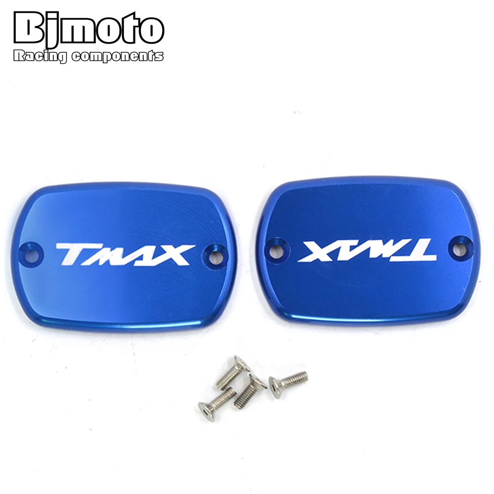 

BJMOTO Motor Bike Brake Fluid Tank Cap Cover For Yamaha T-Max 500 TMax 530 Aluminum Alloy 5 Colors Available