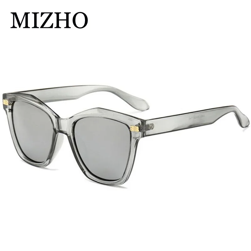 MIZHO Fashion Square Style Gradient Star Sunglasses Women Retro Brand Design Yellow Cateye Sun Glasses Ladies Oculos De Sol 