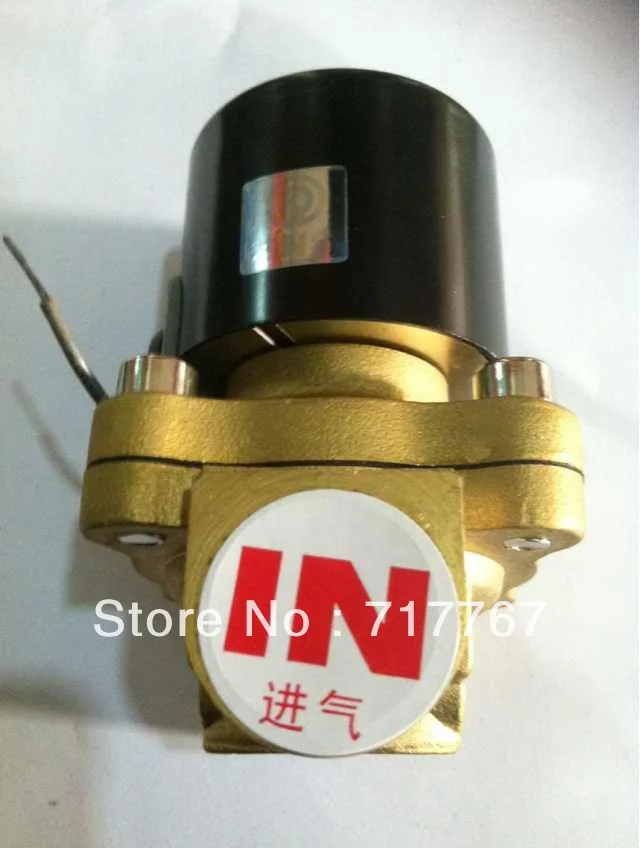 

Water Air Pipeline Gas Brass NC 2Way 2 Position Electric Solenoid Valve Air Vavle 1" BSPP Connection 12VDC 24VDC 110V 2W250-25