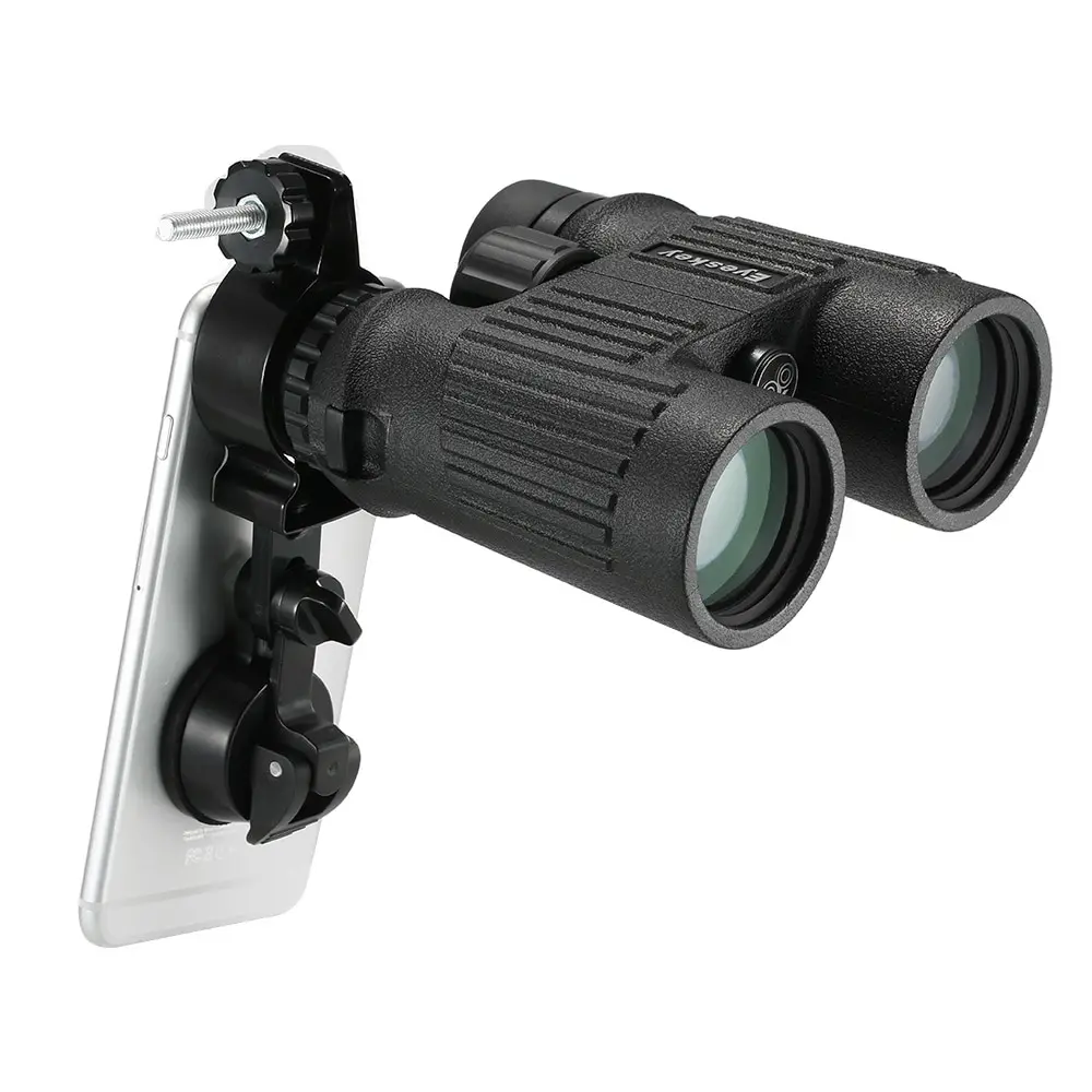 Eyeskey تلسكوب الإكتشاف نطاق مناظير حامل متوافق أحادي العالمي هاتف محمول محول جبل لجميع الهاتف أحدث