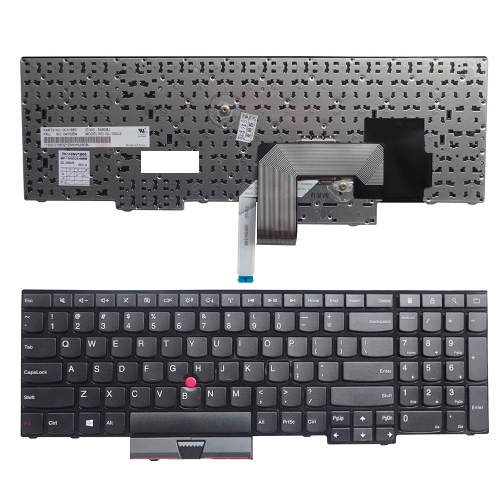 LeFix US Standard Keyboard with Mouse Pointer Replacement Compatible with Lenovo Thinkpad Edge E530 E530c E535,04W2443 LeFix US Standard Keyboard with Mouse Pointer Replacement Compatible with Lenovo Thinkpad Edge E530 E530c E535,04W2443