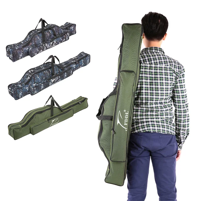 Special Offers 90/110cm Portable Fishing Rod Lures Storage Bag Multifunctional Double Layer Outdoor Fishing Bag Fishing Tackle Bag Special Offers 90/110cm Portable Fishing Rod Lures Storage Bag Multifunctional Double Layer Outdoor Fishing Bag Fishing Tackle Bag