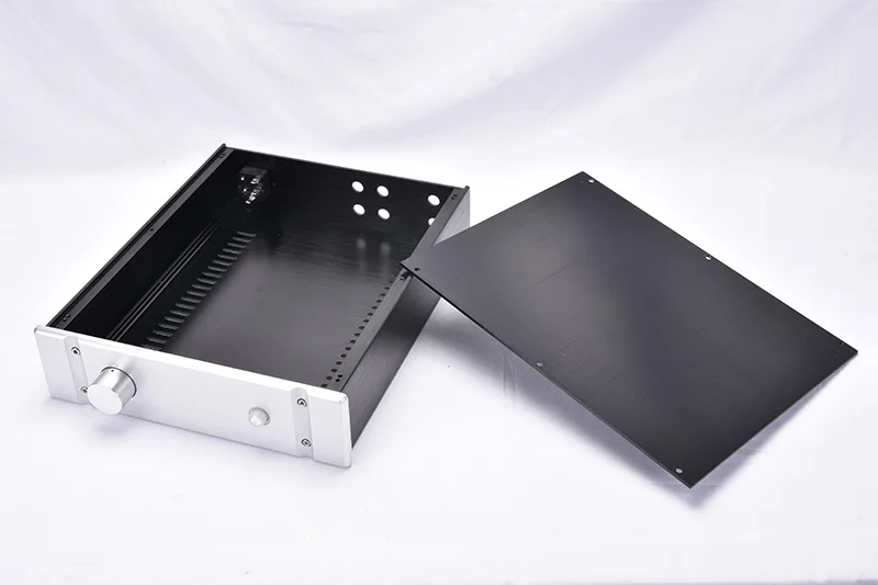 BZ2607B DIY box алюминиевый корпус спереди/усилитель мощности шасси случае 260*70*311 мм