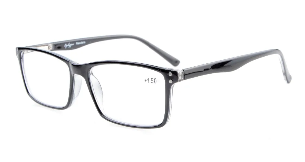 R802 Eyekepper Стильные Читатели качество пружинные петли очки для чтения+ 0,5/0,75/1,0/1,25/1,5/1,75/2,0/2,25/2,5/2,75/3,0/3,5/4,0/