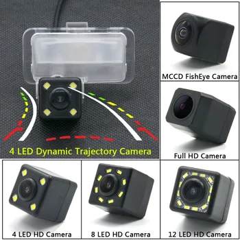 

HD Dynamic Trajectory Tracks Rear View Reverse Camera for Toyota Corolla E170 Prius Sai 2014 2015 2016 2017 2018 Car LCD Monitor