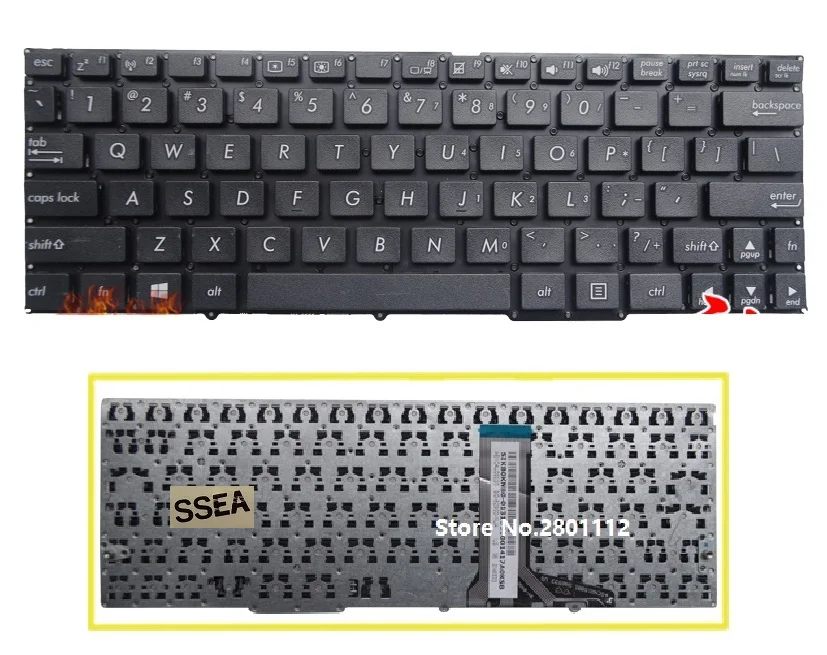 Клавиатура для ноутбука SSEA клавиатура ASUS трансформатор T100 T100A T100C T100T T100TA T100CHI T100TAF