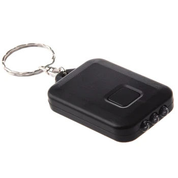 

Solar-powered LED Flashlight / Keychain