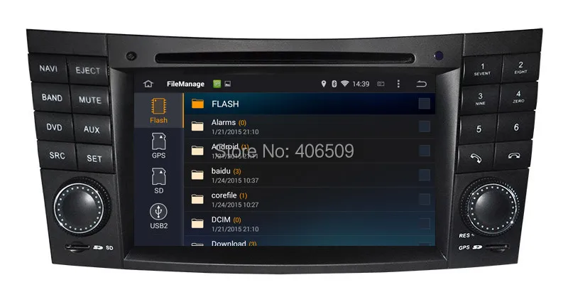 Clearance Android 8.0 Car DVD Player for Mercedes Benz CLS W219 CLS350 CLS500 CLS55 CLK W209 with GPS Navigation Radio BT USB 4Core 4G+32G 2
