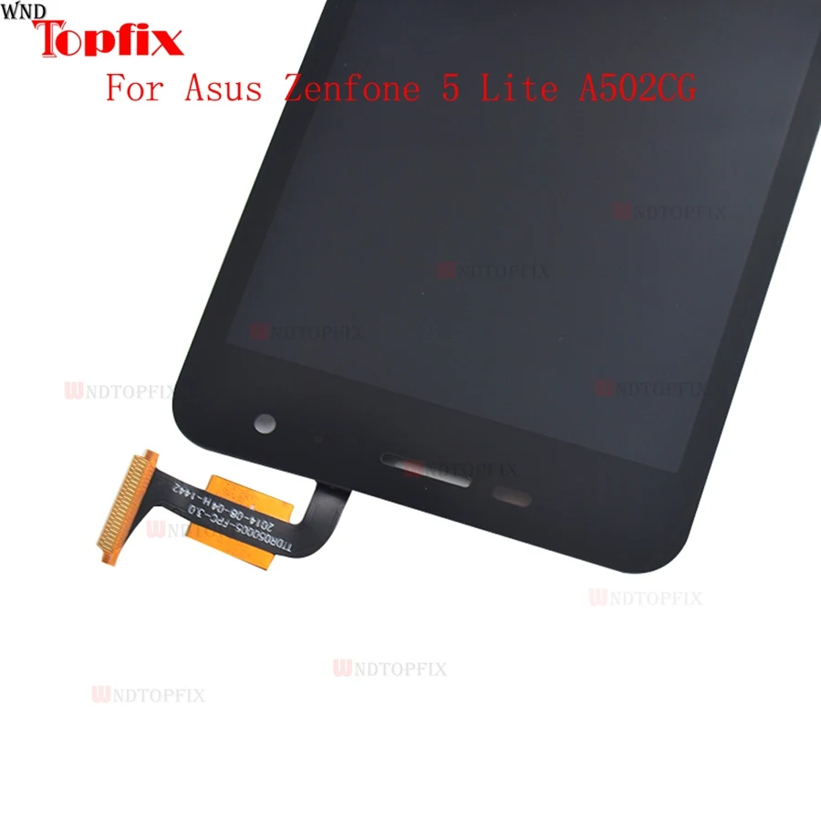 No Dead Pixels Original 5.0Inch Screen For Asus Zenfone 5 Lite A502CG LCD Touch Screen Digitizer Assembly Replacement Parts     (2)