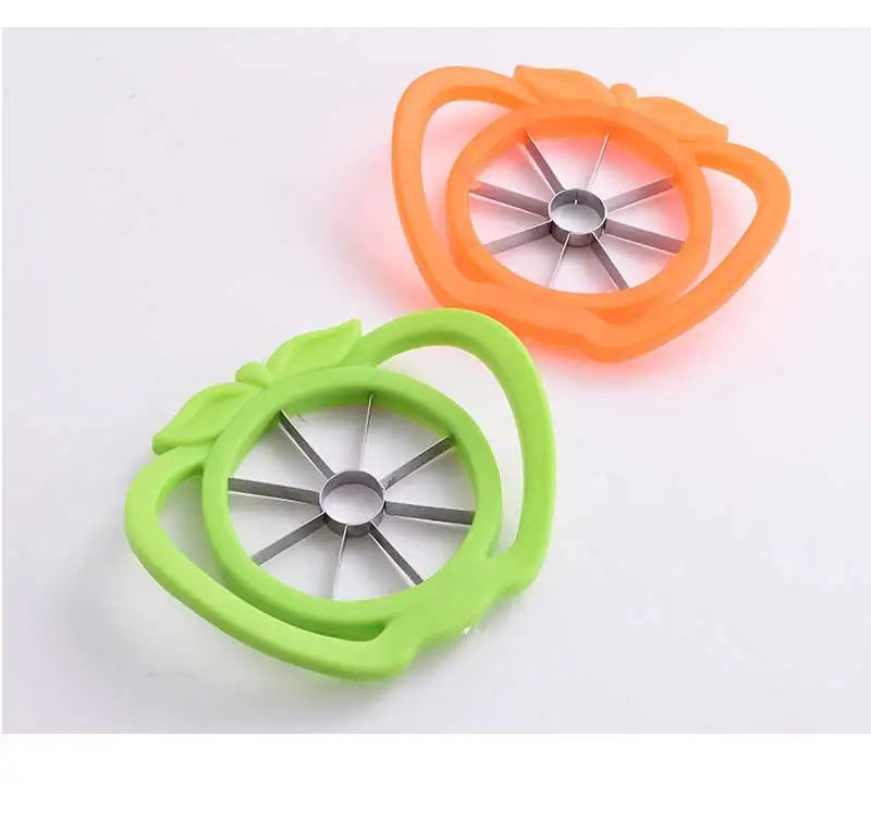 Sunhanny Apple Cutter Slicer Stainless Steel Corer Cutter Remover Pear Divider Fruit Vegetable Tools Kitchen Accessories Cut Pee